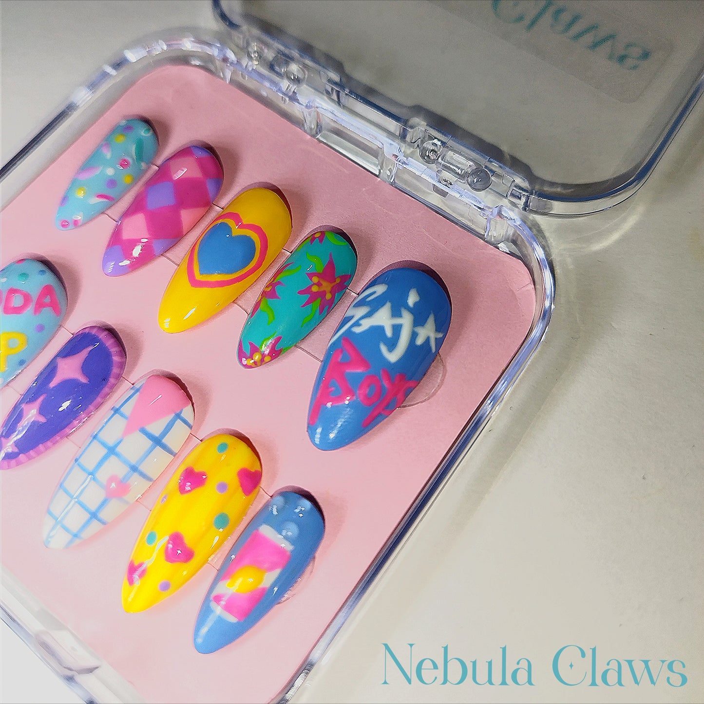 Soda Pop - Saja Boys from Kpop Demon Hunters Movie Inspired Press On Nails