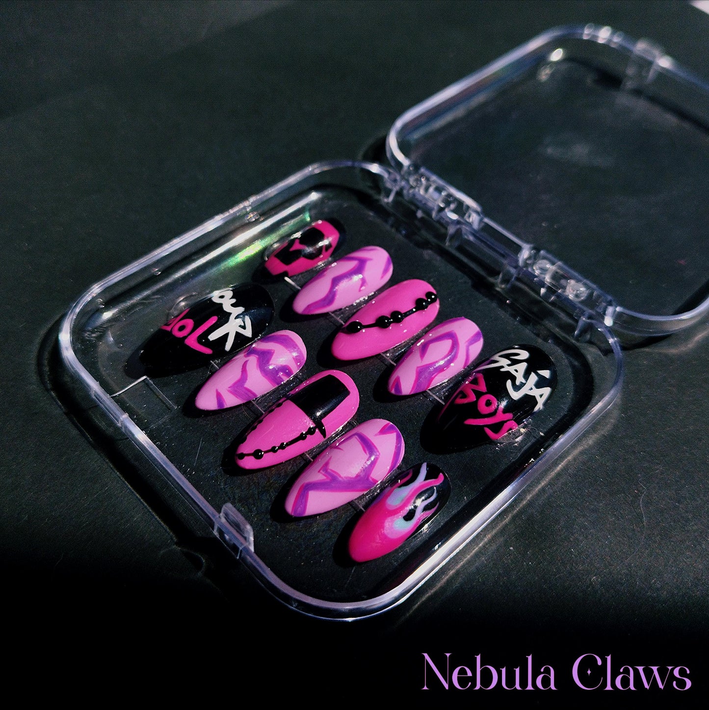 Your Idol - Saja Boys from Kpop Demon Hunters Movie Inspired Press On Nails