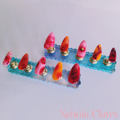 Splash of Summer - press-on nails