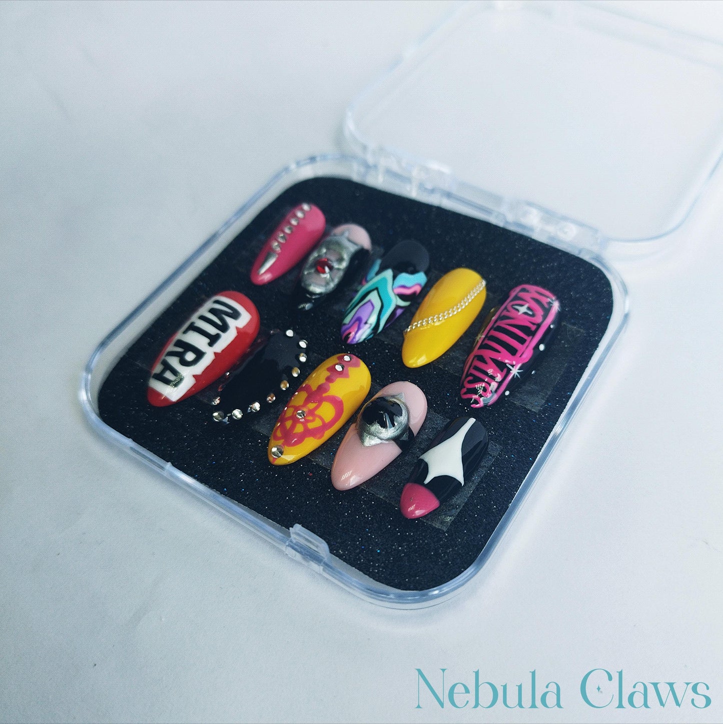 Mira from K-POP Demon Hunters Movie Inspired Press On Nails