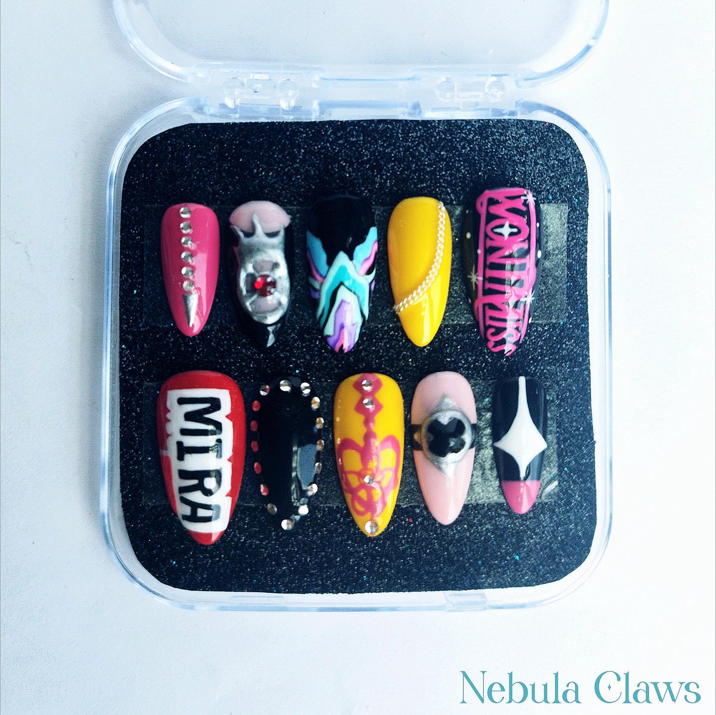 Mira from K-POP Demon Hunters Movie Inspired Press On Nails