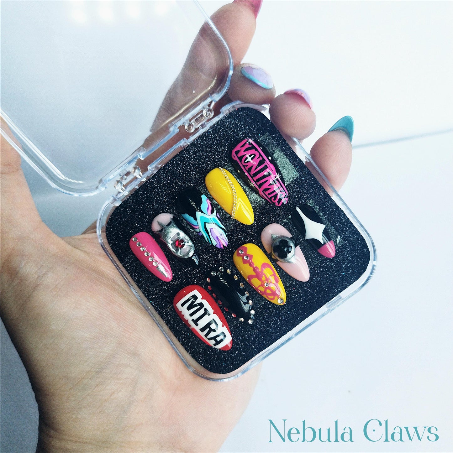 Mira from K-POP Demon Hunters Movie Inspired Press On Nails