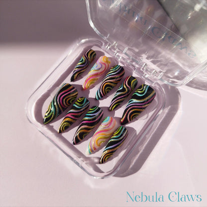 HONMOON - Press on nails inspired by K-POP Demon Hunters