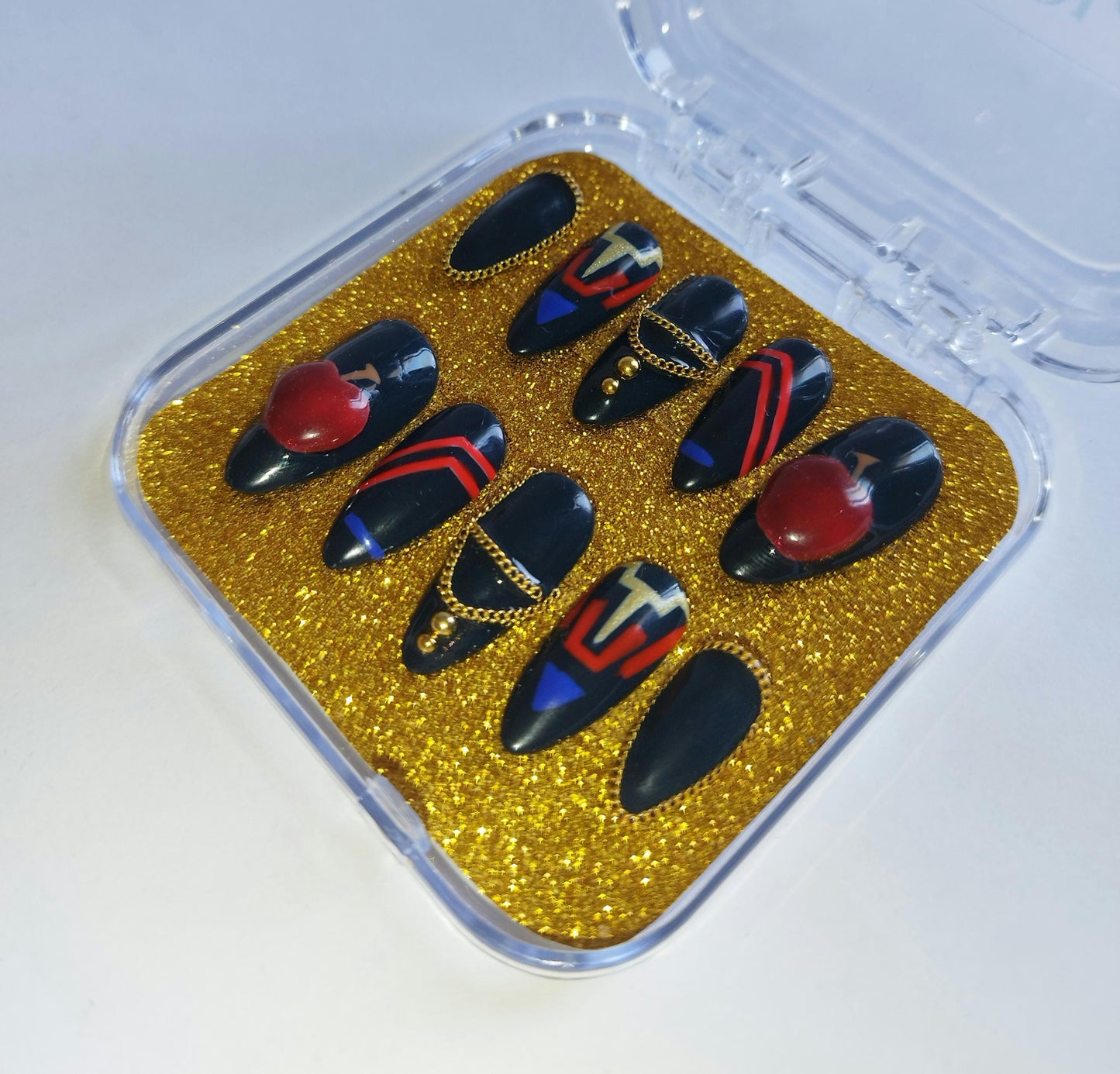 Colonel Caleb Love and Deepspace Inspired Press On Nails