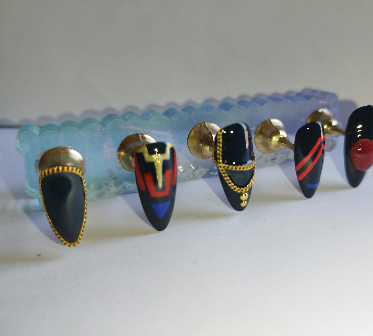 Colonel Caleb Love and Deepspace Inspired Press On Nails