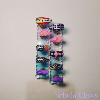 Rumi from Kpop Demon Hunters Movie Inspired Press On Nails