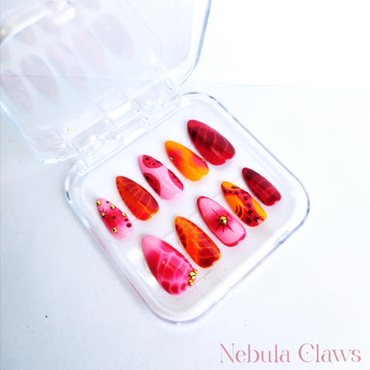 Splash of Summer - press-on nails