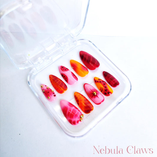 Splash of Summer - press-on nails