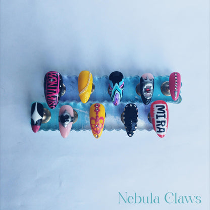 Mira from K-POP Demon Hunters Movie Inspired Press On Nails