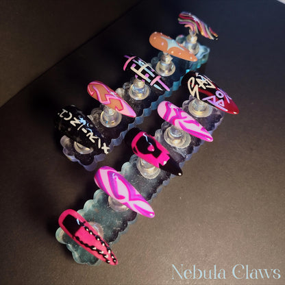 K-POP Demon Hunters Glow in the Dark Press On Nails