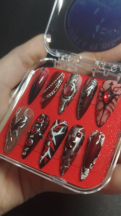 Sylus Love and Deepspace Inspired Press On Nails